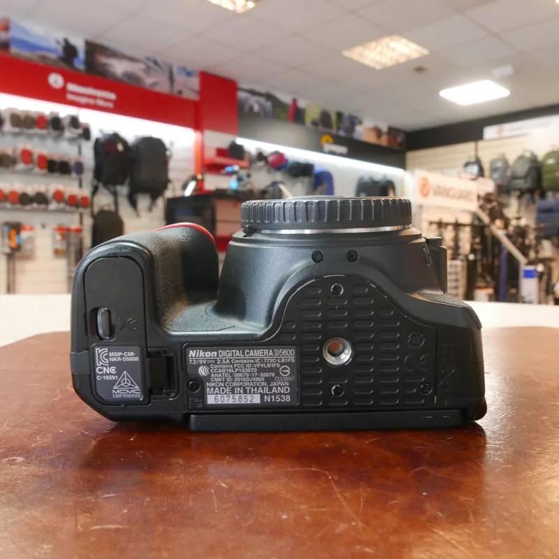 Used Nikon D5600 Body - 2323 Actuations - 12 Months Warranty-5
