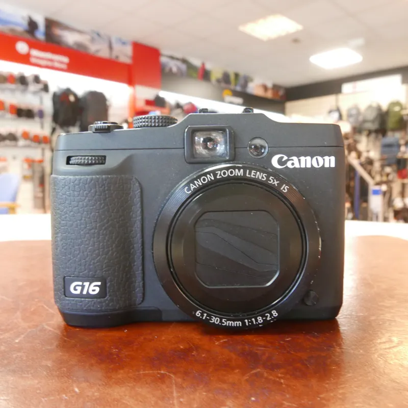 Used Canon Powershot G16 Digital Compact - 12 Months Warranty