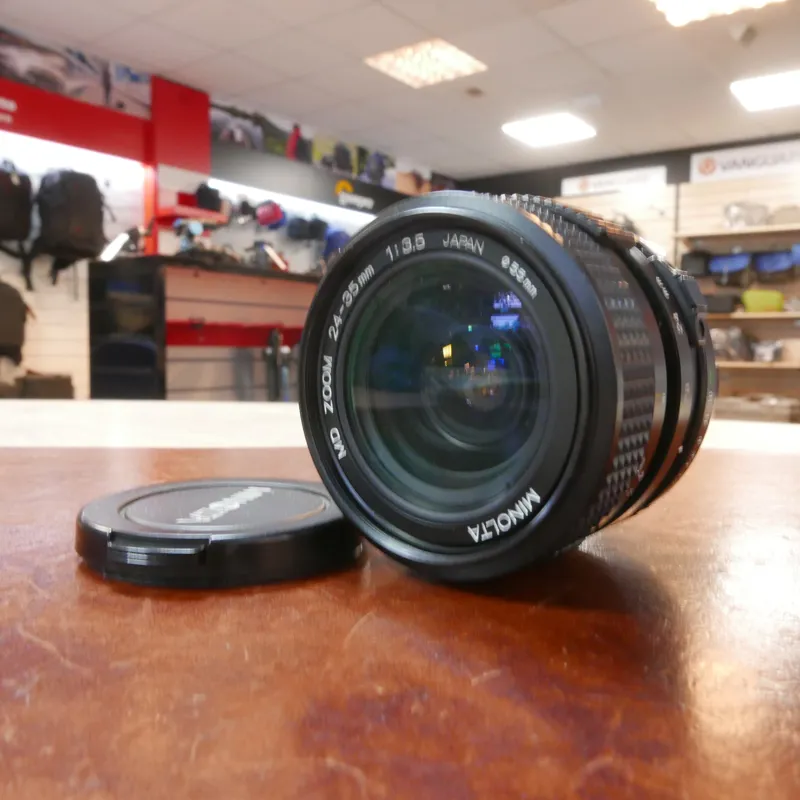 Used Minolta MD 24-35mm f3.5 Zoom - MD Fit - 12 Months Warranty-1