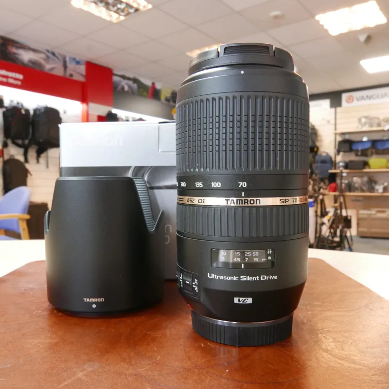 Used Tamron SP 70-300mm f4-5.6 Di VC USD Canon EF - 12 Months Warranty
