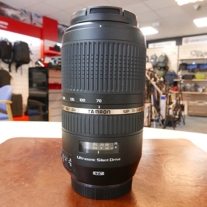 Used Tamron SP 70-300mm f4-5.6 Di VC USD Canon EF - 12 Months Warranty-1