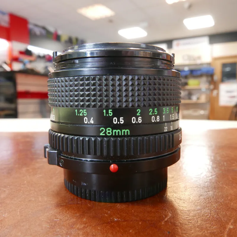 Used Canon FD 28mm 12 Months Warranty