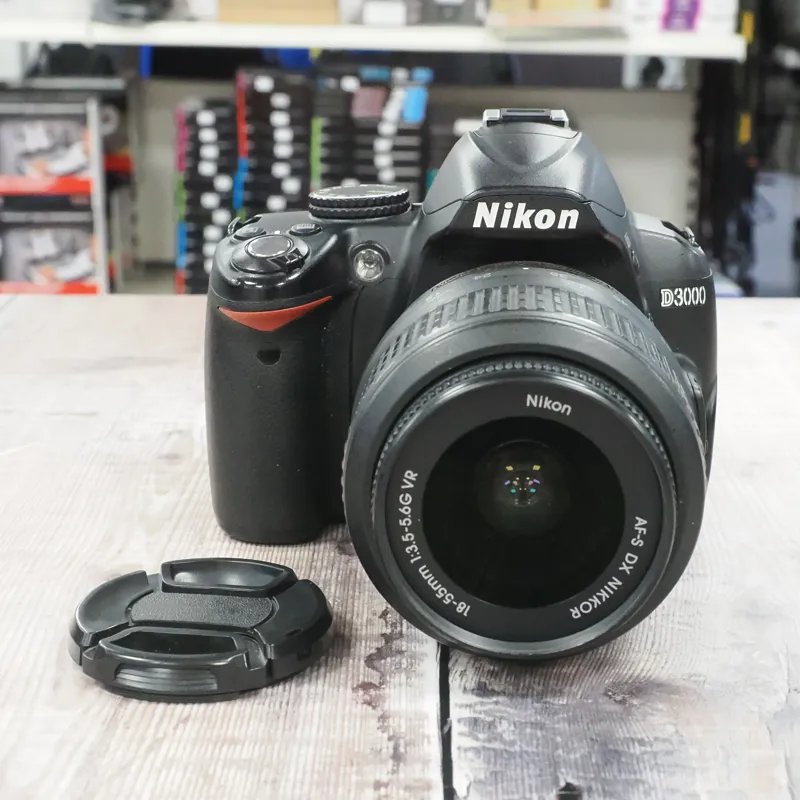 Used Nikon D3000 + 18-55mm G VR - 24642 Actuations - 12 Months Warranty-1