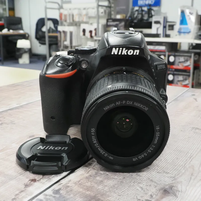 Used Nikon D5500 + AF-P 18-55mm G VR - 26045 Actuations - 12 Months Warranty-1