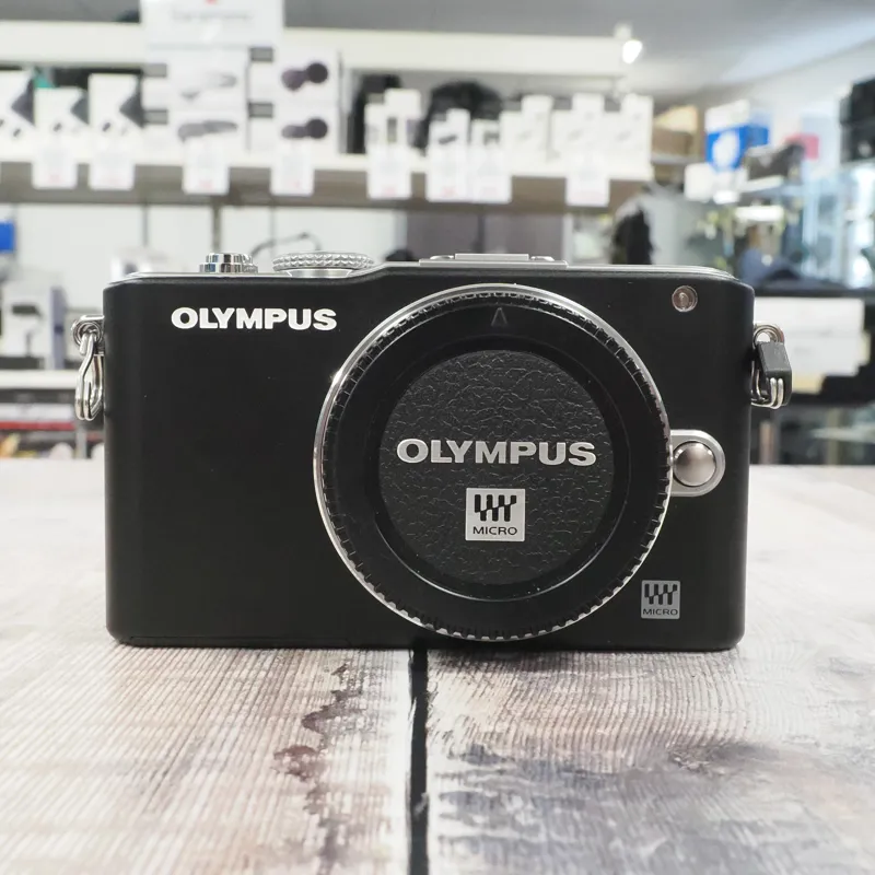 Used Olympus PEN Lite E-PL3 Body - 4285 Actuations - 12 Months Warranty-1