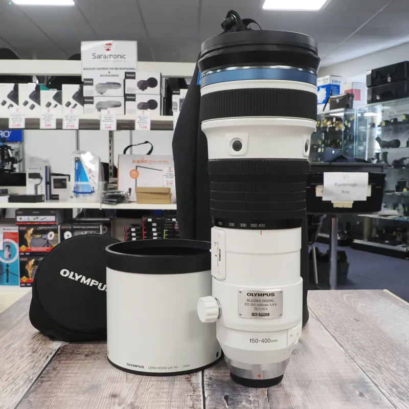 Used Olympus M.Zuiko 150-400mm f4.5 TC 1.25x ED IS Pro - 12 Months Warranty-7