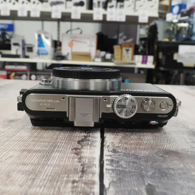 Used Olympus PEN Lite E-PL3 Body - 4285 Actuations - 12 Months Warranty-3