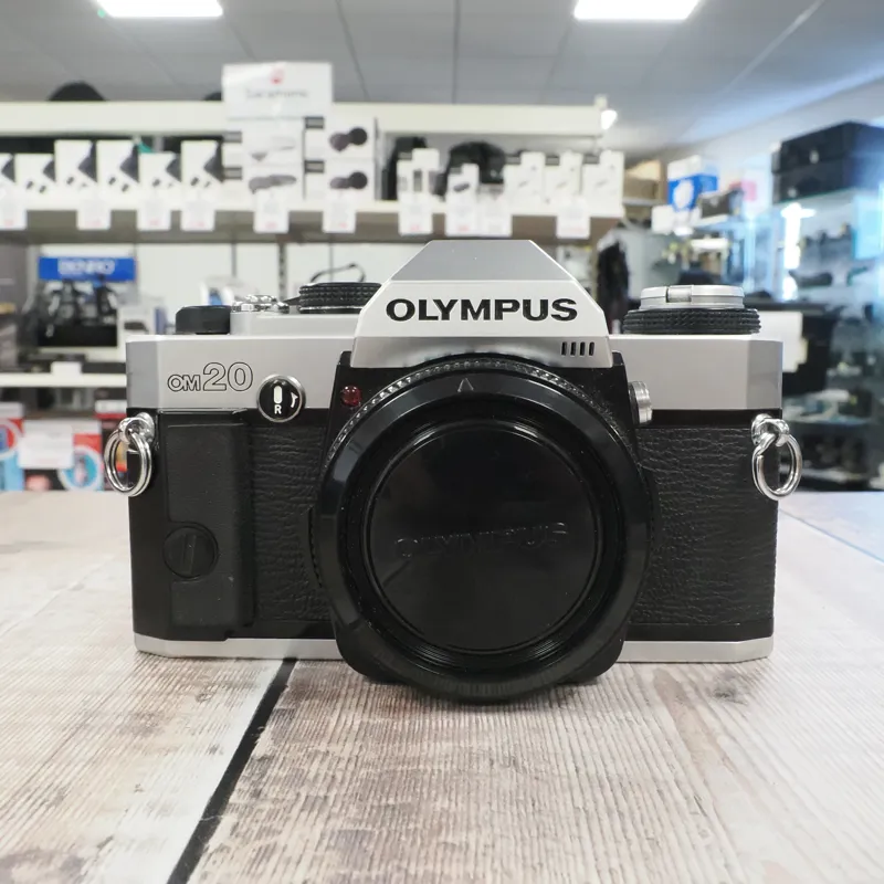 Used Olympus OM-20 Body - Film - 3 Months Warranty-1