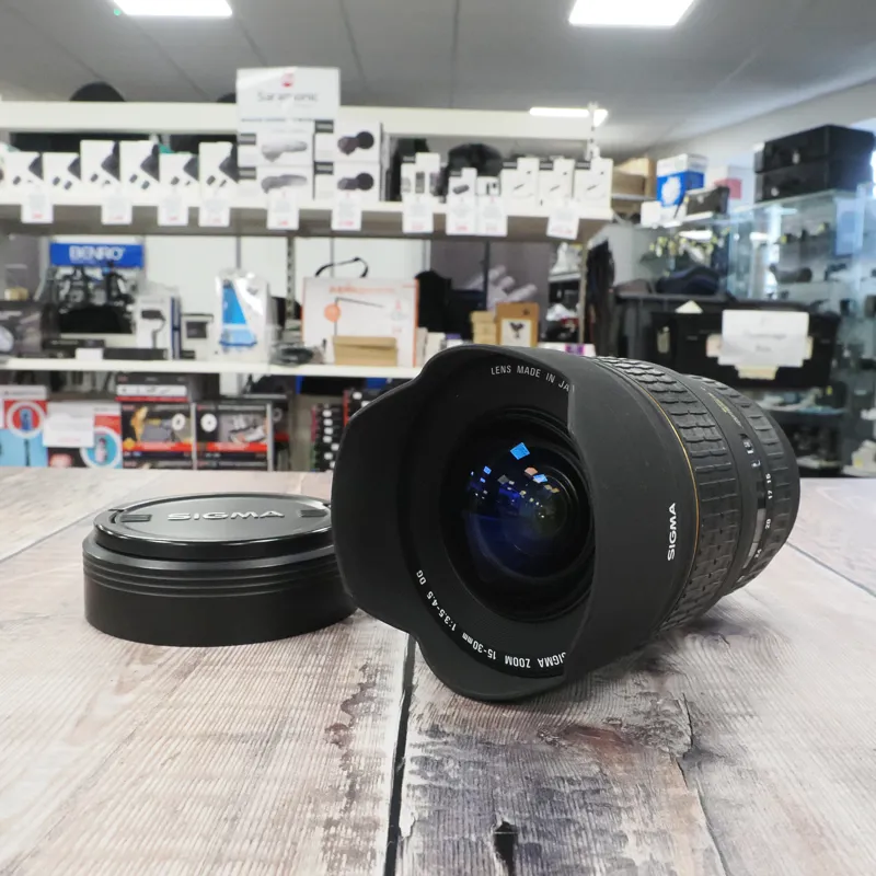 Used Sigma EX 15-30mm f3.5-4.5 DG - Canon EF - 12 Months Warranty-1