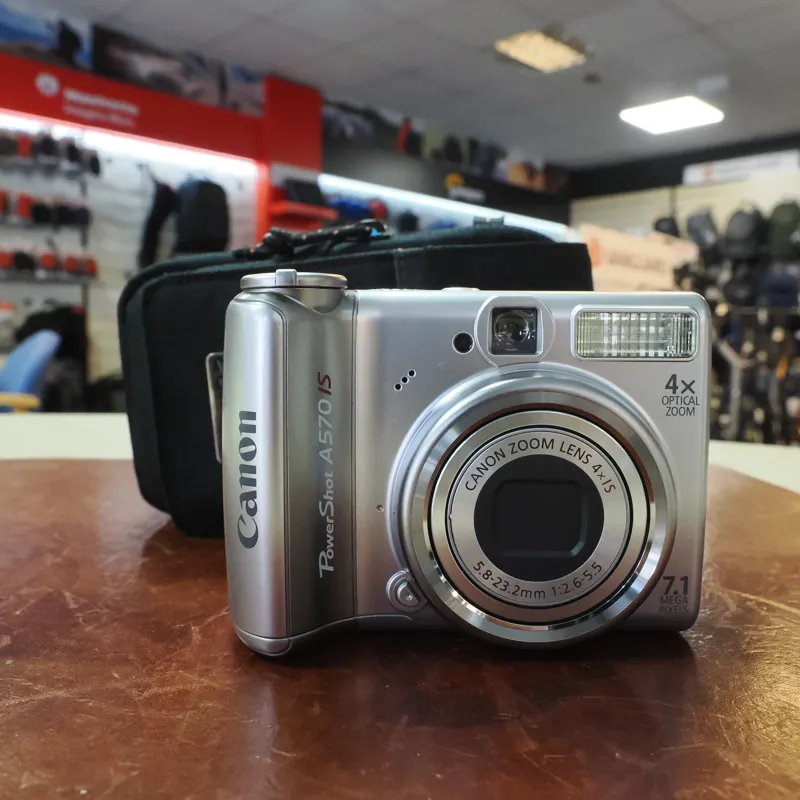 Used Canon Powershot A570IS Digital Compact - 3 Months Warranty