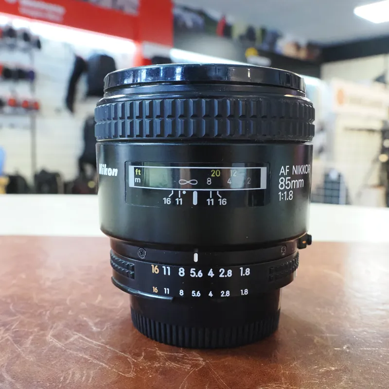 Used Nikon AF Nikkor 85mm f1.8 - 12 Months Warranty