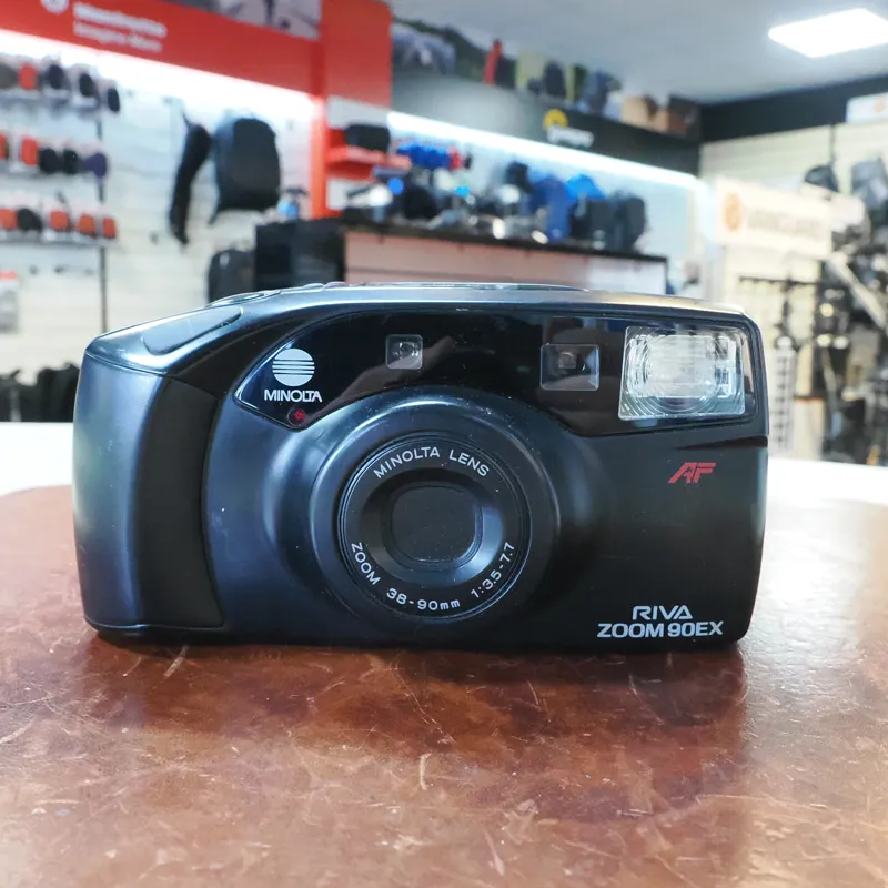 Used Minolta Riva Zoom 90EX Film Compact - 3 Months Warranty
