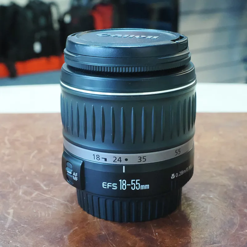 Used Canon EF-S 18-55mm f3.5-5.6 II Lens - 12 Months Warranty