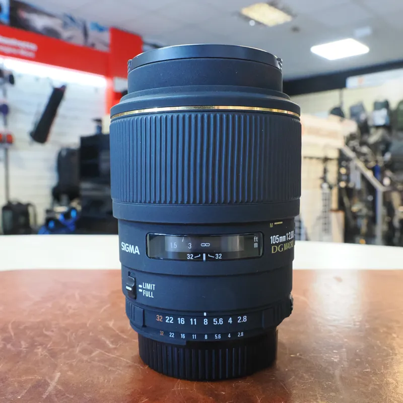 Used Sigma EX 105mm f2.8 DG Macro - Nikon - 12 Months Warranty-1