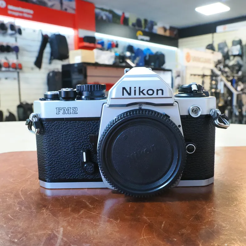 Used Nikon FM2 Film Body - Silver - 12 Months Warranty