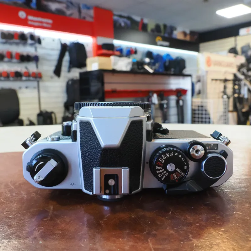 Used Nikon FM2 Film Body - Silver - 12 Months Warranty-2