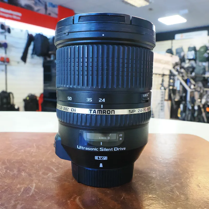 Used Tamron SP 24-70mm f2.8 Di VC USD Lens - Nikon FX - 12 Months Warranty-1