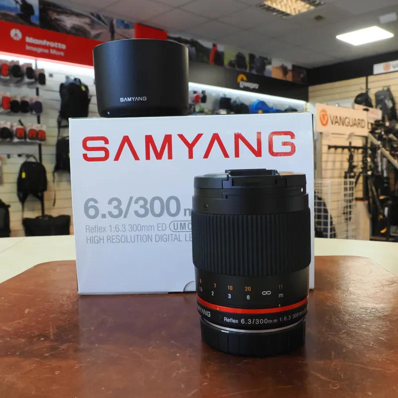 Used Samyang 300mm f6.3 ED UMC CS - MF - Sony E - 12 Months Warranty-1