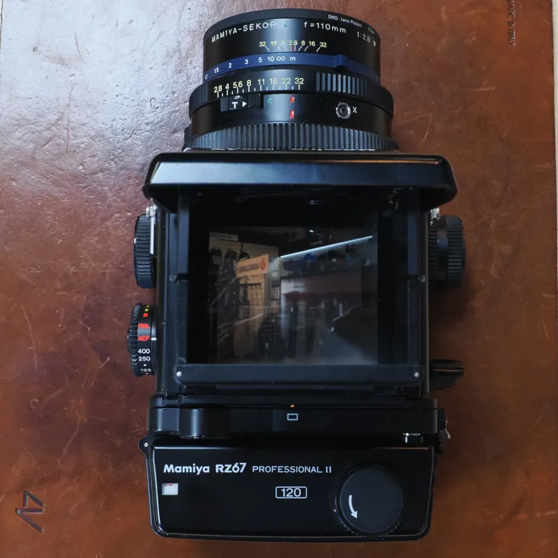 Used Mamiya RZ67 Pro II + 110mm f2.8 + 120 Back - 12 Months Warranty-5
