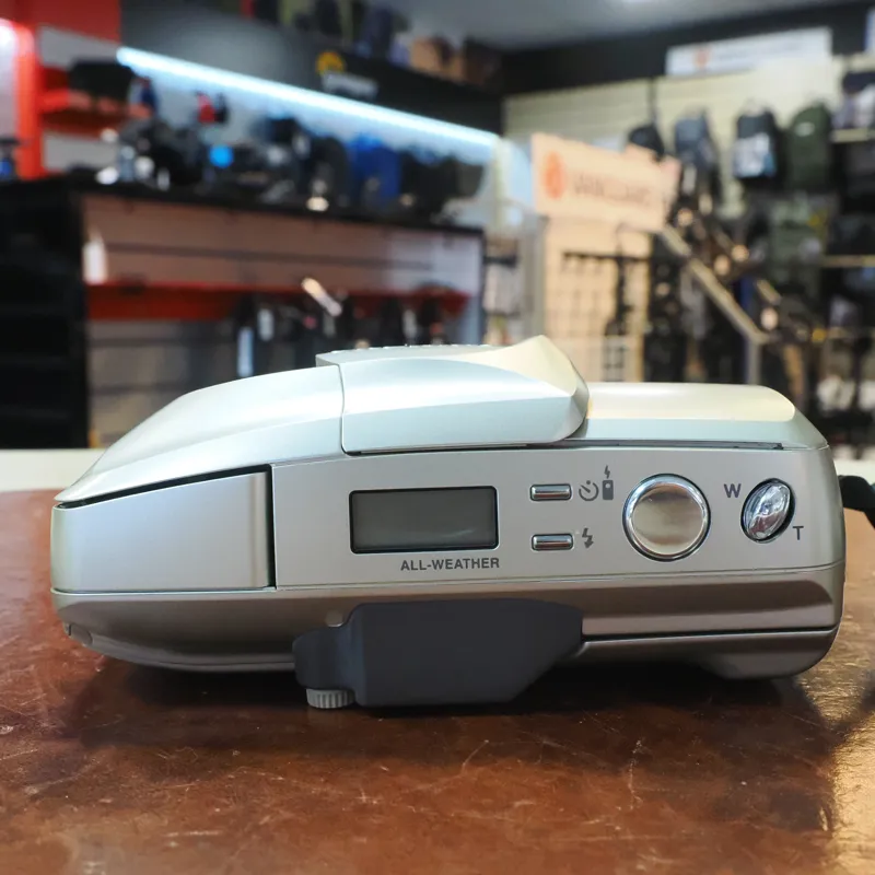 Used Olympus Mju II Zoom 170  Film Compact - Champagne - 3 Months Warranty-3