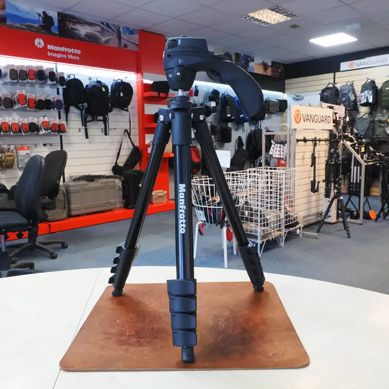 Used Manfrotto Compact Action Tripod - 12 Months Warranty