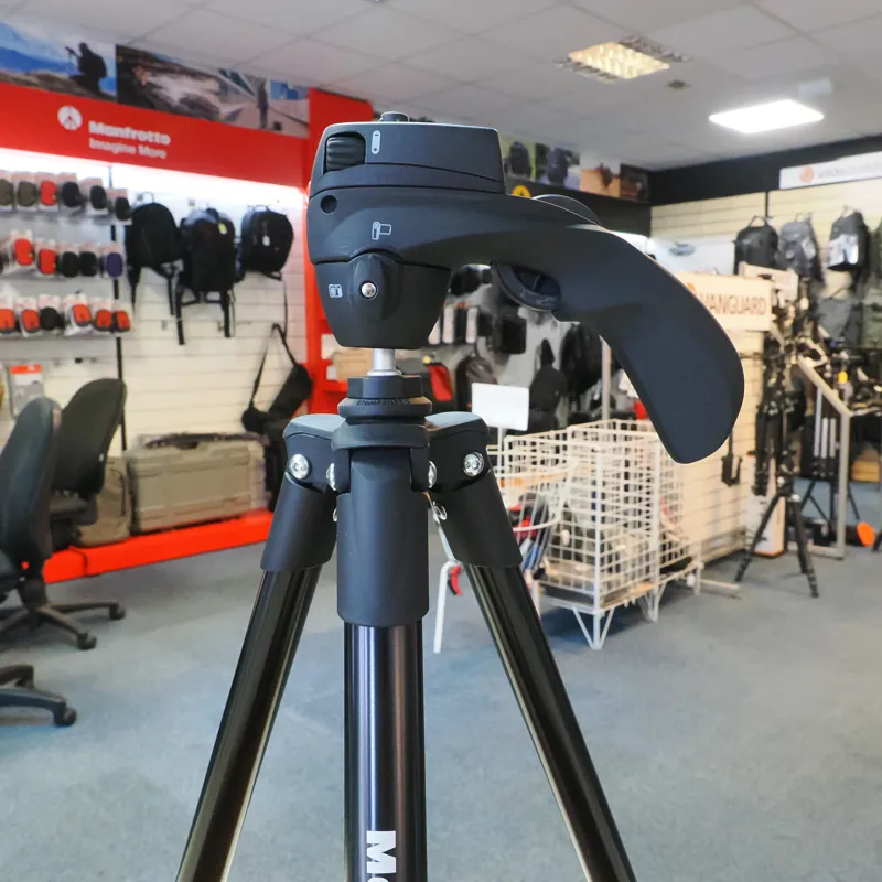 Used Manfrotto Compact Action Tripod - 12 Months Warranty-1