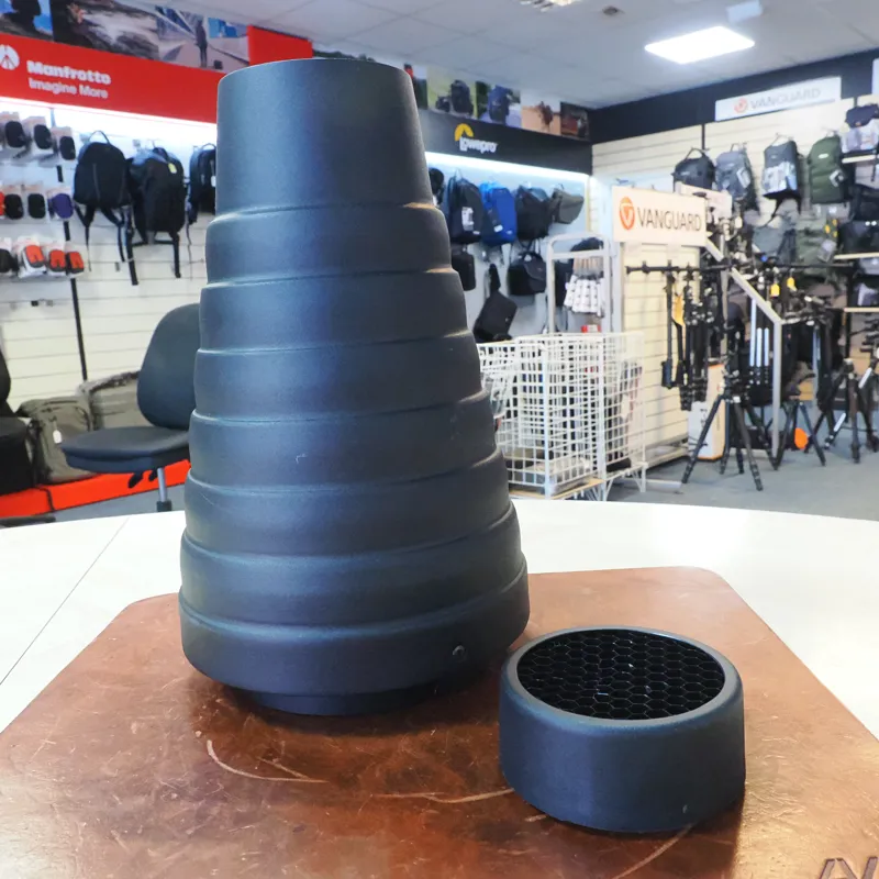 Used Elinchrom Snoot C/W 12 Grid - 12 Months Warranty