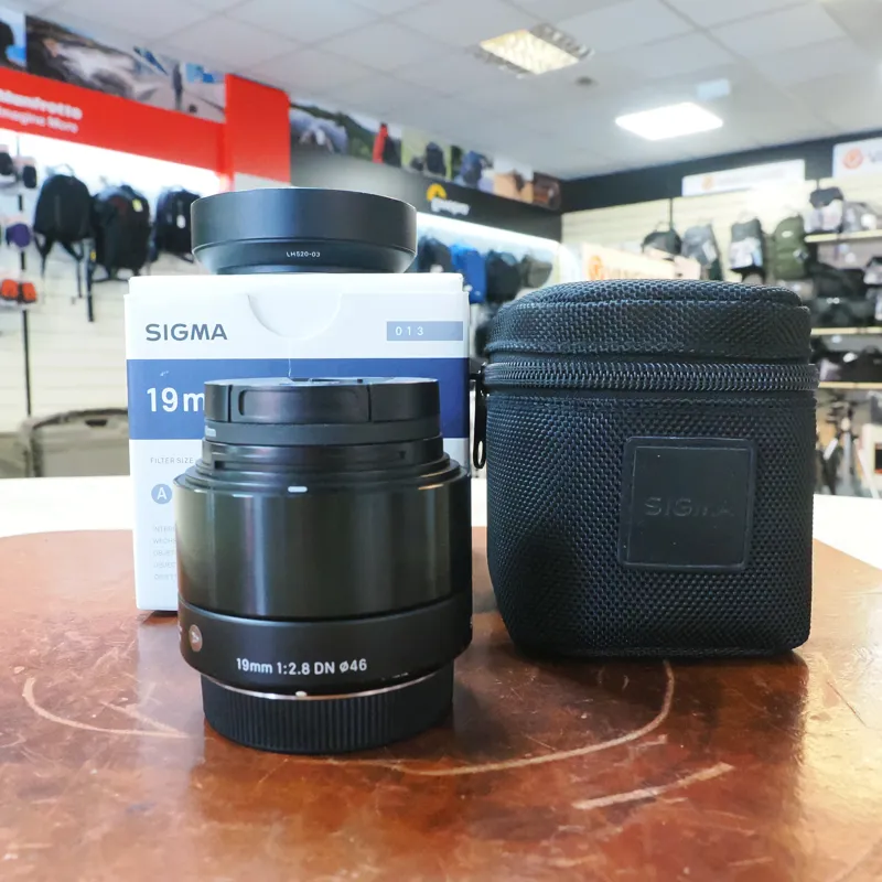 Used Sigma 19mm f2.8 Art Lens - Micro 4/3 - 12 Months Warranty