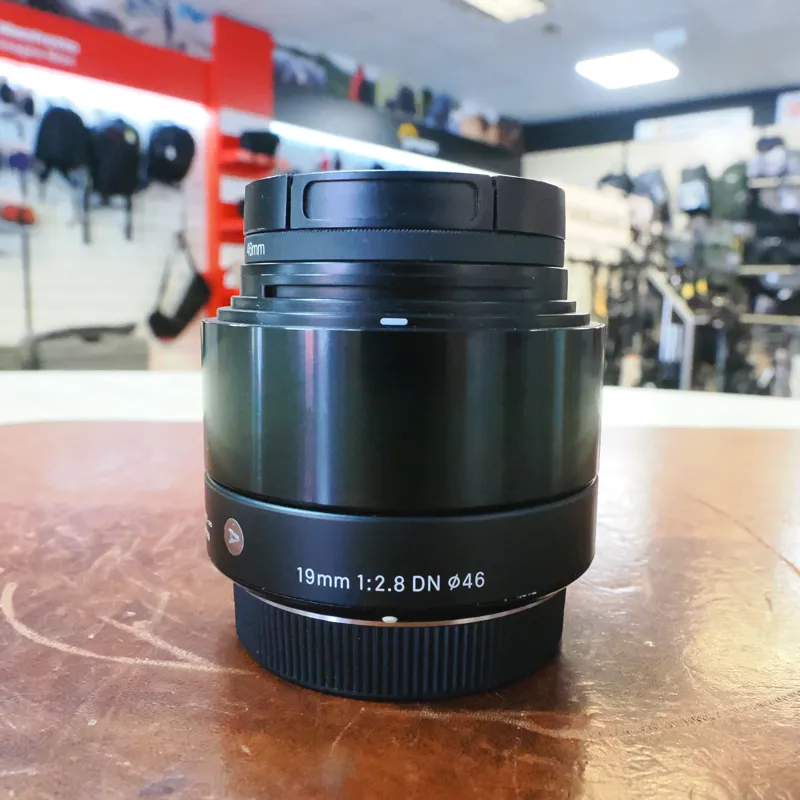 Used Sigma 19mm f2.8 Art Lens - Micro 4/3 - 12 Months Warranty-1