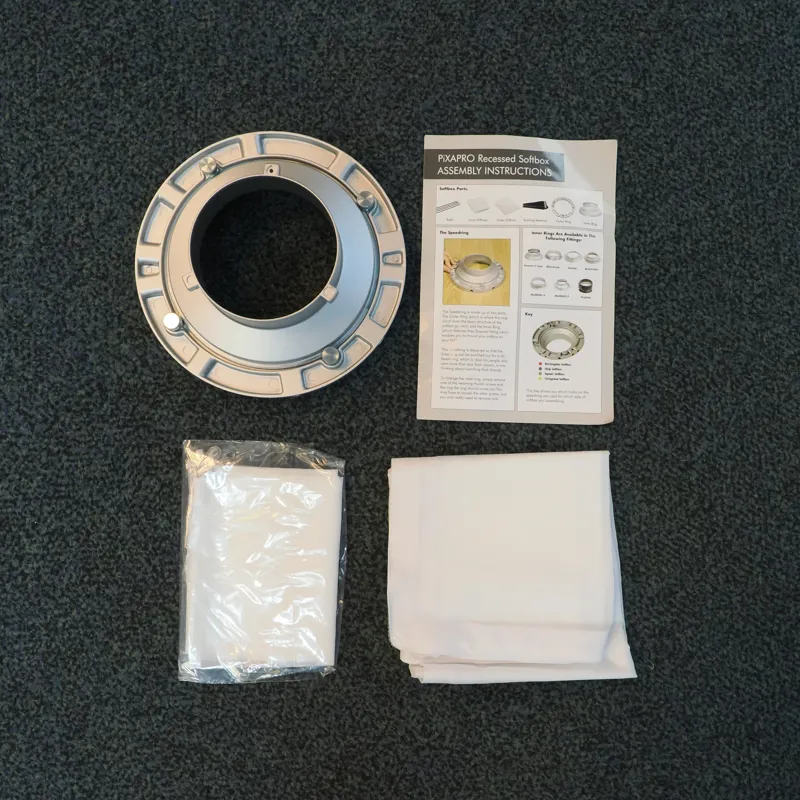 Used Pixapro 60x90cm Softbox - Bowens Speedring - 3 Months Warranty-2