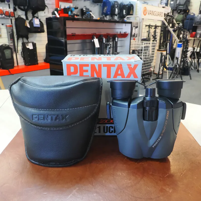 Used 8-16x21 UCF Zoom Binocular - 12 Months Warranty