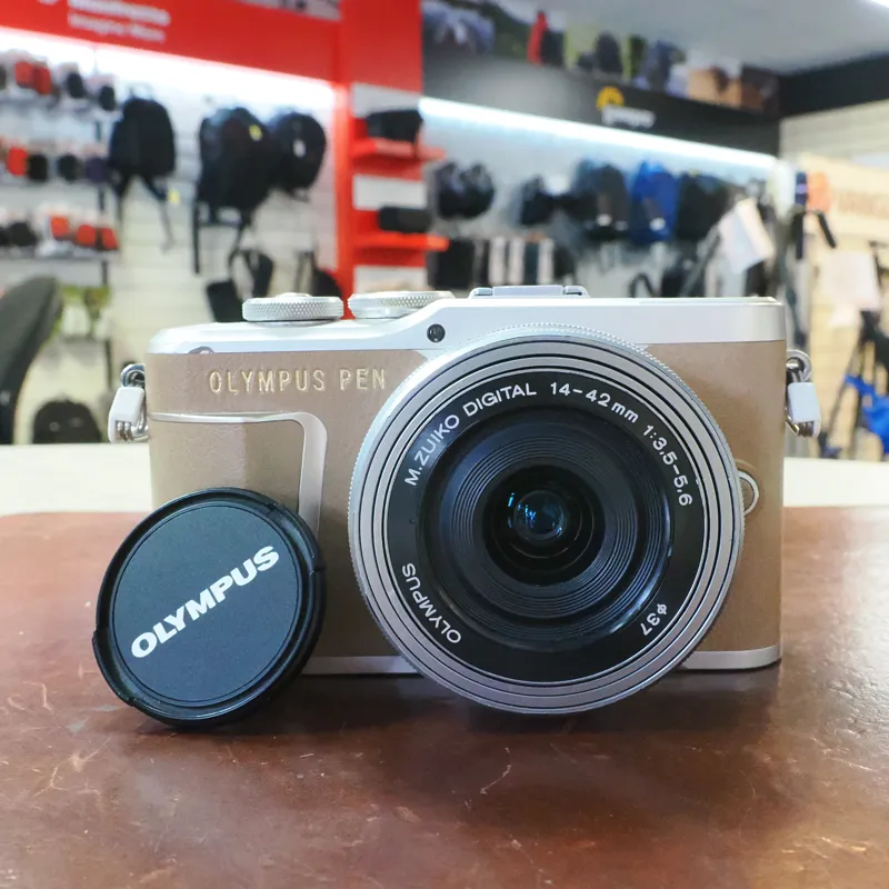 Camera Pen Olympus Used Olympus Pen EPL-9 14-42mm EZ Lens 39324