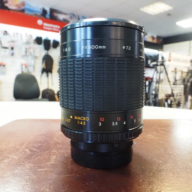 Used Centon 500mm f8 Mirror Lens - T Mount - 3 Months Warranty-1
