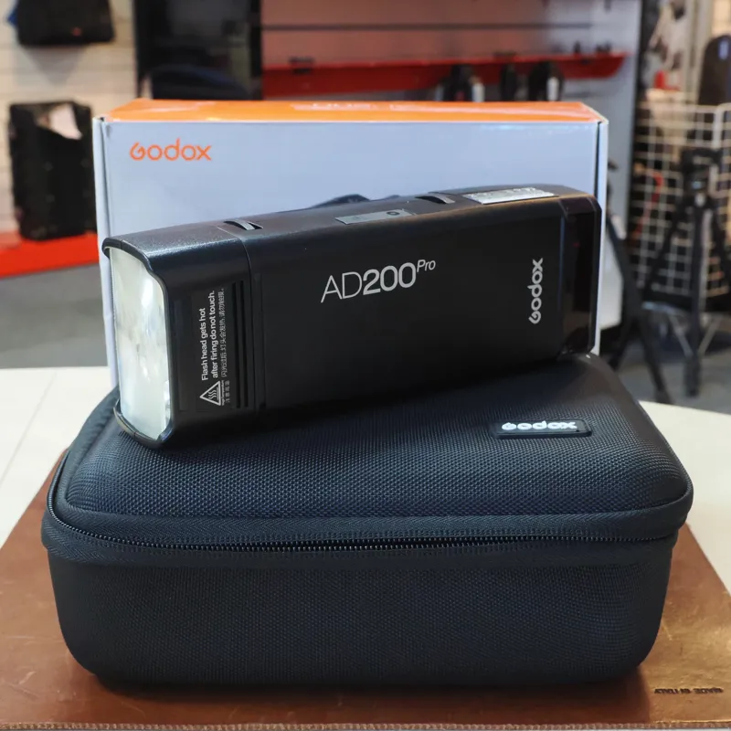 Used Godox AD200 Pro Pocket Flash - 12 Months Warranty