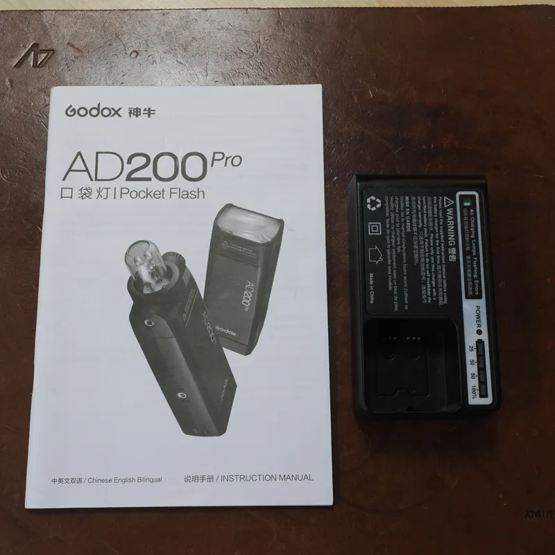 Used Godox AD200 Pro Pocket Flash - 12 Months Warranty-2