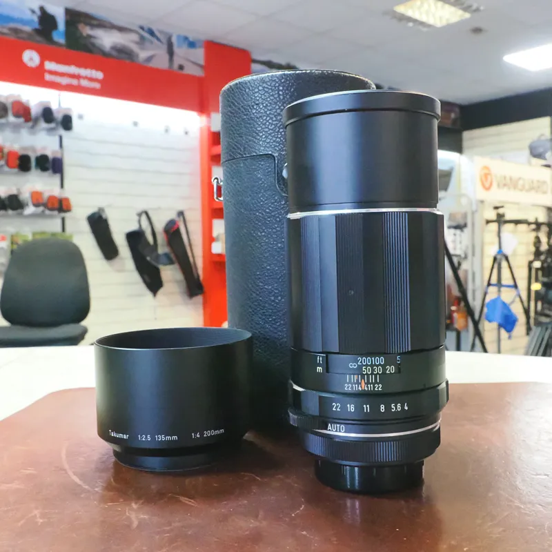 Used Takumar 200mm f4 - M42 - 3 Months Warranty