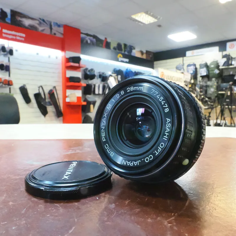 Used Pentax M 28mm f2.8 - 12 Months Warranty-1