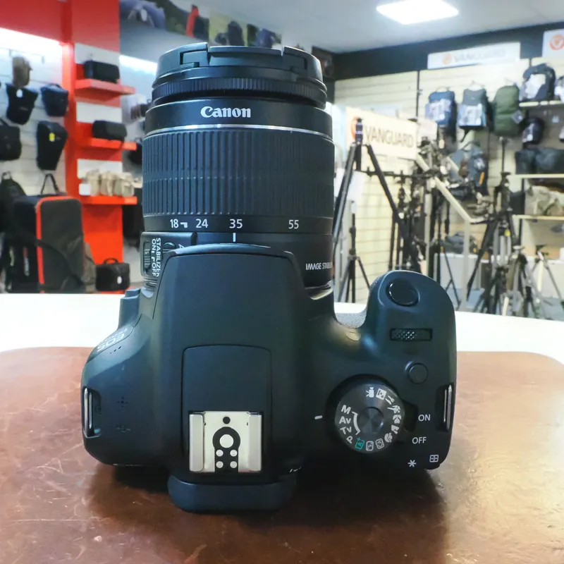 Used Canon EOS 1500D + 18-55mm IS II - 2229 Actuations - 12 Months Warranty-3