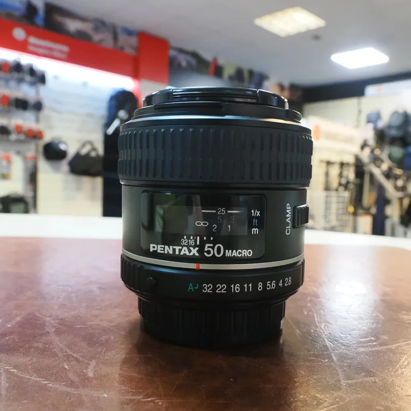 Used Pentax D-FA 50mm f2.8 Macro - 12 Months Warranty-1