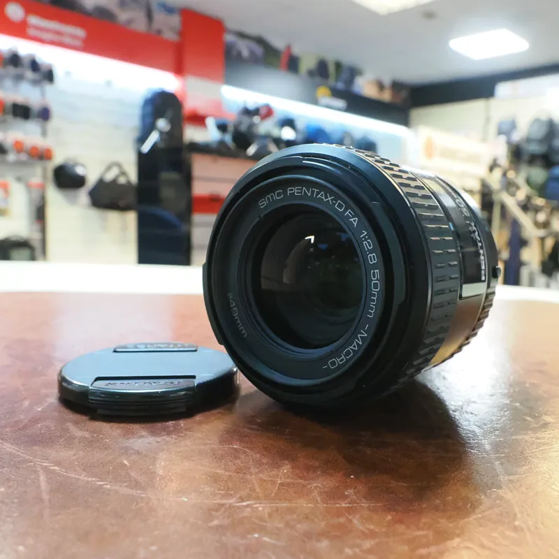 Used Pentax D-FA 50mm f2.8 Macro - 12 Months Warranty-3