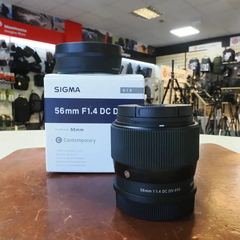 Used Sigma 56mm f1.4 DC DN 'C' - L Mount - 12 Months Warranty