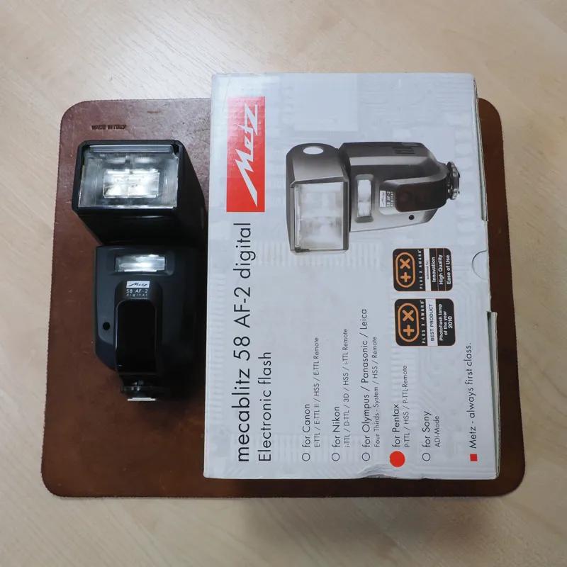 Used Metz Mecablitz 58 AF-2 Flash - Pentax - 3 Months Warranty-1