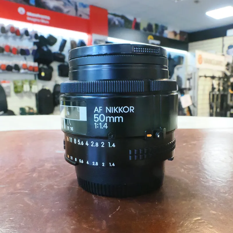 Used Nikon AF 50mm f1.4 - 12 Months Warranty-1