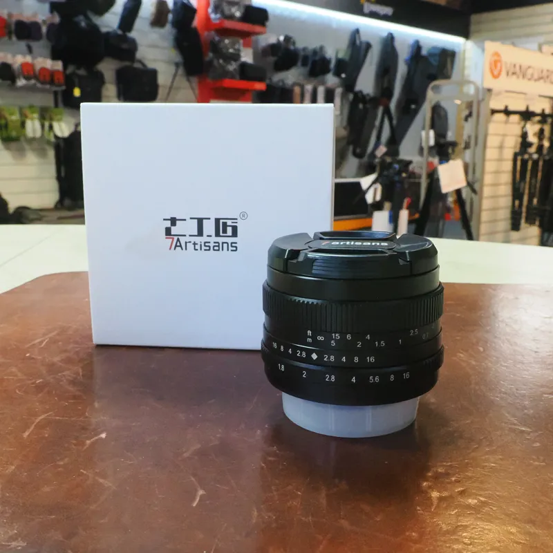 Used 7Artisans 50mm F1.8 HD MC - MF - Fuji X Mount - 12 Months Warranty