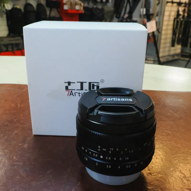 Used 7Artisans 50mm F1.8 HD MC - MF - Fuji X Mount - 12 Months Warranty-1