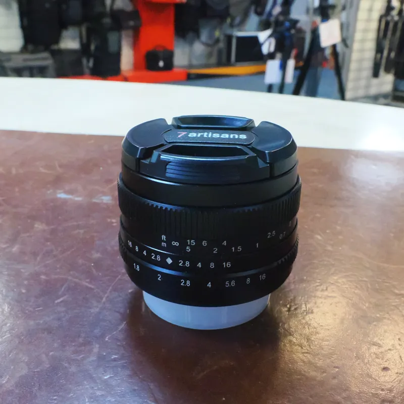 Used 7Artisans 50mm F1.8 HD MC - MF - Fuji X Mount - 12 Months Warranty-2