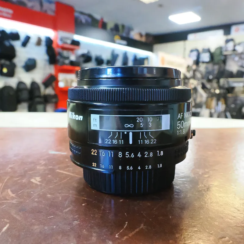 Used Nikon AF Nikkor 50mm f1.8 - 12 Months Warranty