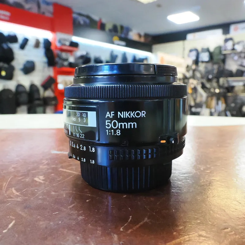 Used Nikon AF Nikkor 50mm f1.8 - 12 Months Warranty-1