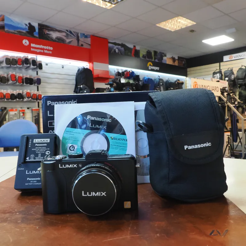 Used Panasonic Lumix LX5 Digital Compact - 12 Months Warranty-1