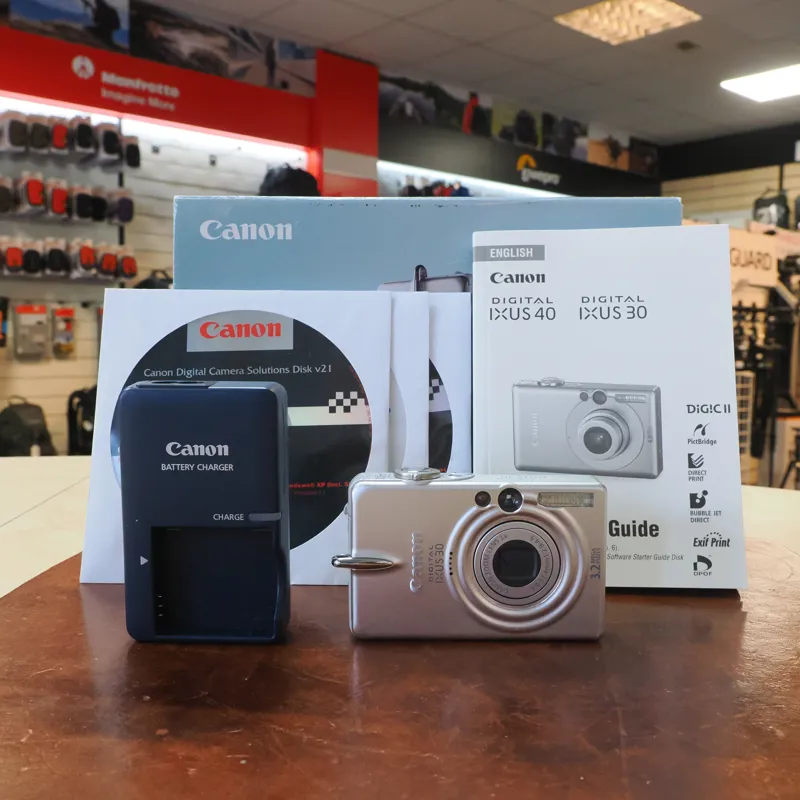 Used Canon Ixus 30 Digital Compact - 12 Months Warranty